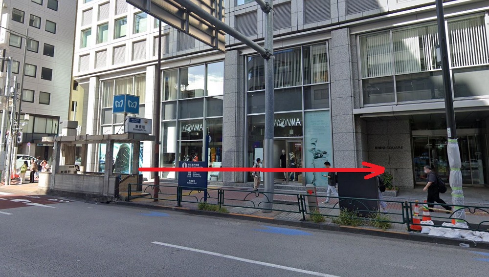 ライザップゴルフ銀座店 東京メトロ 新橋駅 A1出口