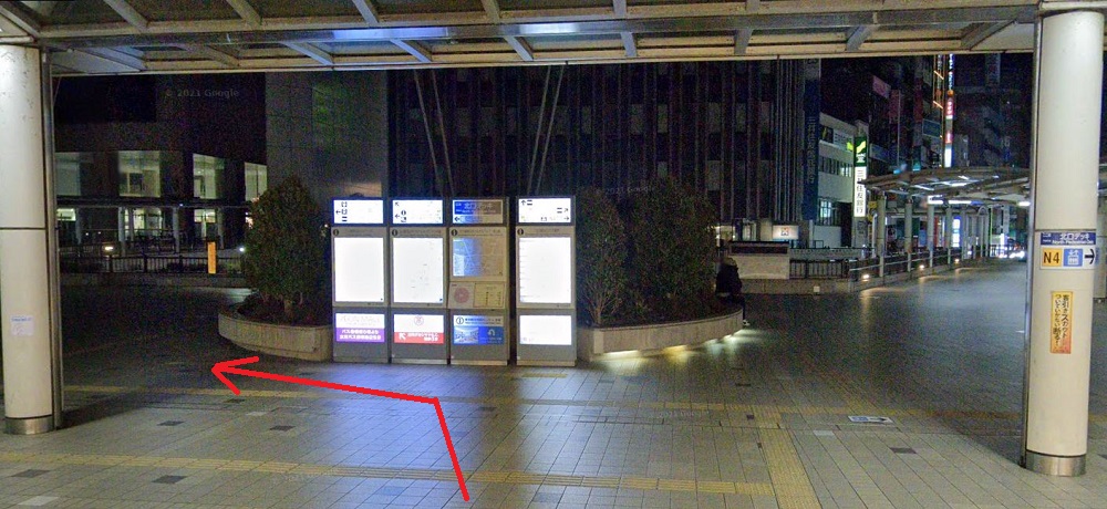 ライザップゴルフ立川店 JR立川駅 北口 ペディストリアンデッキ