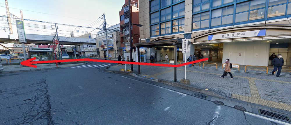 ライザップゴルフ南越谷店 東武スカイツリーライン 新越谷駅